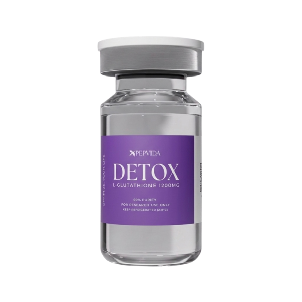 DETOX (L-Glutathione 1200mg) research vial