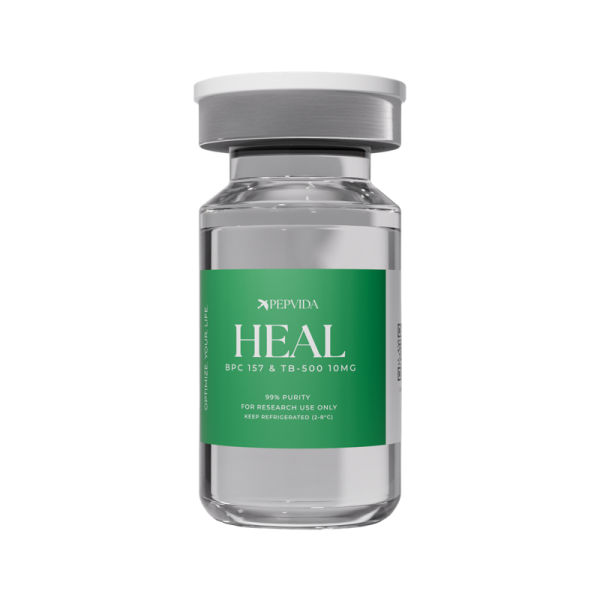 HEAL (BPC-157+TB-500 10mg) research vial